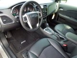 2013 Chrysler 200 S Sedan Black Interior