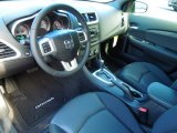 2013 Dodge Avenger SXT Black Interior