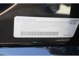 2013 Audi S8 4.0 TFSI quattro Sedan Info Tag