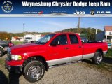 Flame Red Dodge Ram 3500 in 2003