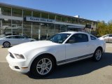 2010 Performance White Ford Mustang V6 Coupe #72159657