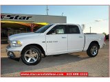 2012 Bright White Dodge Ram 1500 Lone Star Crew Cab #72159802