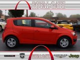 2012 Inferno Orange Metallic Chevrolet Sonic LS Hatch #72159909
