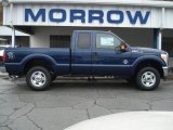 2012 Dark Blue Pearl Metallic Ford F250 Super Duty XLT SuperCab 4x4 #72203777