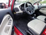 2012 Kia Rio LX Beige Interior