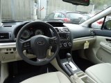 2013 Subaru Impreza 2.0i Limited 5 Door Ivory Interior