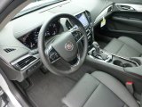 2013 Cadillac ATS 3.6L Luxury AWD Jet Black/Jet Black Accents Interior