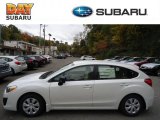 2013 Satin White Pearl Subaru Impreza 2.0i 5 Door #72203759