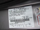 2010 Milan Color Code for Sterling Gray Metallic - Color Code: UJ