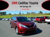 2012 Salsa Red Pearl Toyota Sienna LE #72204027