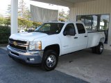 2013 Chevrolet Silverado 3500HD LT Crew Cab 4x4 Dually Front 3/4 View