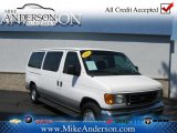 2003 Oxford White Ford E Series Van E150 Passenger #72246955