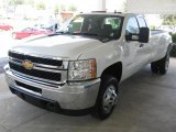 2013 Chevrolet Silverado 3500HD LT Extended Cab 4x4 Dually Front 3/4 View
