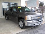 2012 Mocha Steel Metallic Chevrolet Silverado 1500 LT Crew Cab 4x4 #72246740