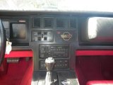 1989 Chevrolet Corvette Coupe Controls