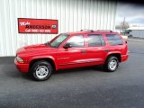 Flame Red Dodge Durango in 1999