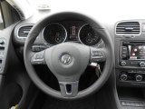 2013 Volkswagen Golf 4 Door TDI Steering Wheel