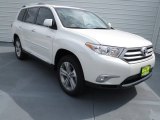 2013 Blizzard White Pearl Toyota Highlander Limited #72245686