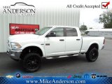 2012 Bright White Dodge Ram 2500 HD SLT Outdoorsman Crew Cab 4x4 #72246694