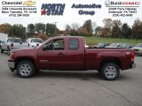 2013 Sonoma Red Metallic GMC Sierra 1500 SLE Extended Cab 4x4 #72245639