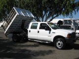 2001 Ford F450 Super Duty XL Crew Cab Dump Truck Exterior