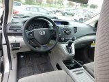 2013 Honda CR-V LX AWD Gray Interior