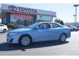 2012 Clearwater Blue Metallic Toyota Camry LE #72245620