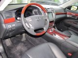 2009 Lexus LS 460 Black Interior