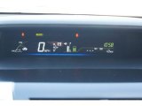 2012 Toyota Prius v Three Hybrid Gauges