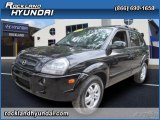 2007 Obsidian Black Metallic Hyundai Tucson SE 4WD #72246237