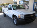 2013 Summit White Chevrolet Silverado 1500 Work Truck Regular Cab #72246762