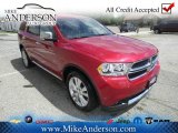 2011 Inferno Red Crystal Pearl Dodge Durango Crew Lux 4x4 #72246383