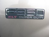 2002 Ford F350 Super Duty XLT SuperCab 4x4 Dually Marks and Logos