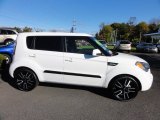 Clear White Kia Soul in 2011