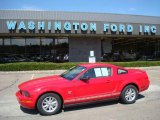 2009 Torch Red Ford Mustang V6 Premium Coupe #7227265