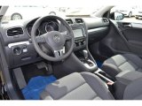 2013 Volkswagen Golf 2 Door TDI Titan Black Interior