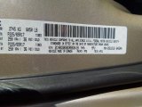 2013 Grand Caravan Color Code for Sandstone - Color Code: PFS