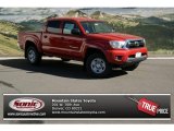 2013 Barcelona Red Metallic Toyota Tacoma V6 Double Cab 4x4 #72245346