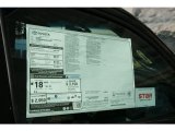 2013 Toyota Tacoma V6 TRD Sport Double Cab 4x4 Window Sticker
