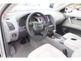 2013 Audi Q7 3.0 TFSI quattro Limestone Gray Interior