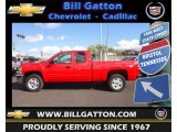 2012 Victory Red Chevrolet Silverado 1500 LT Extended Cab 4x4 #72246138