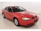 2002 Bright Red Pontiac Grand Am SE Sedan #72245945