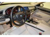 2009 BMW 7 Series 750Li Sedan Oyster Nappa Leather Interior