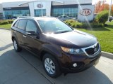 2013 Dark Cherry Kia Sorento LX #72347080