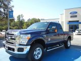 2012 Dark Blue Pearl Metallic Ford F250 Super Duty XLT SuperCab 4x4 #72346661