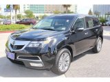 Crystal Black Pearl Acura MDX in 2013