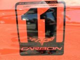 2011 Chevrolet Corvette Z06 Carbon Limited Edition Marks and Logos