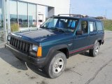 1996 Jeep Cherokee Sport 4WD Front 3/4 View