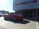 Guards Red Porsche Boxster in 2006