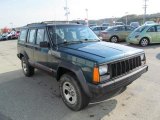 1996 Jeep Cherokee Sport 4WD Front 3/4 View